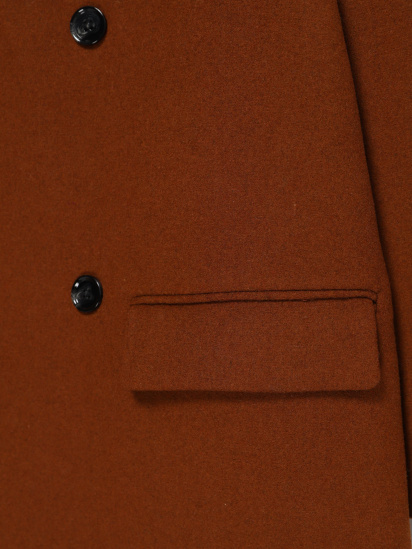 Пальто H&M модель 0501407_коричневий — фото 2 - INTERTOP