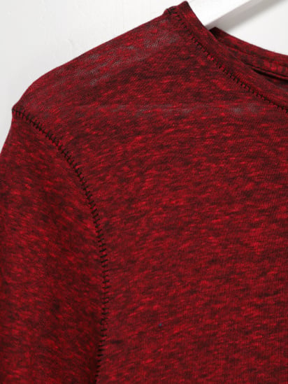 Сукня міді H&M модель 0516656_бордовий комб. — фото - INTERTOP
