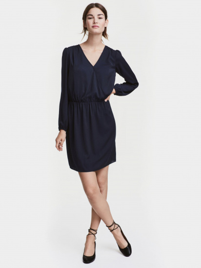 Платье миди H&M модель 0440835_т.синій — фото - INTERTOP