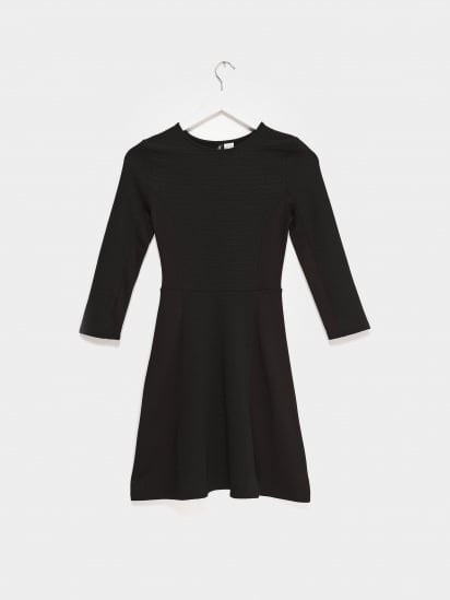 Сукня міді H&M модель 0578430_чорний — фото - INTERTOP