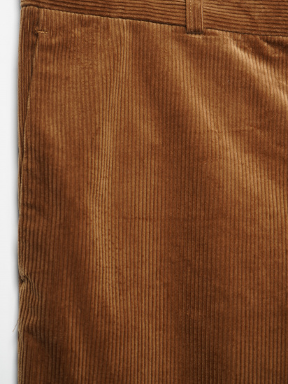 Брюки повседневные H&M модель 0633242_коричневий — фото - INTERTOP