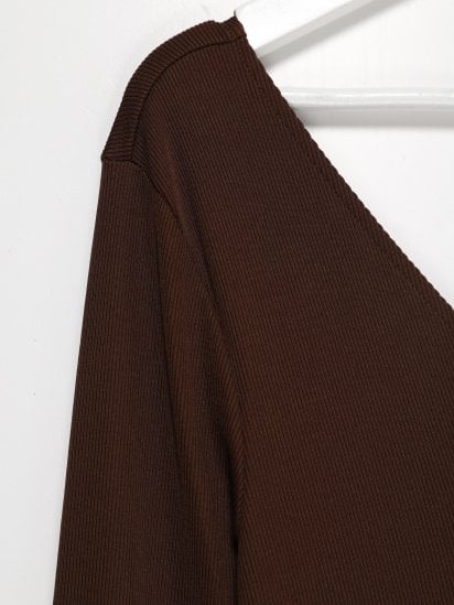 Платье миди H&M модель 0634760_т.коричневий — фото - INTERTOP