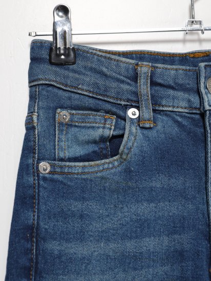 Прямые джинсы H&M модель 0664133_синій — фото - INTERTOP