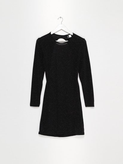 Платье миди H&M модель 0673922_чорний з срібним — фото - INTERTOP