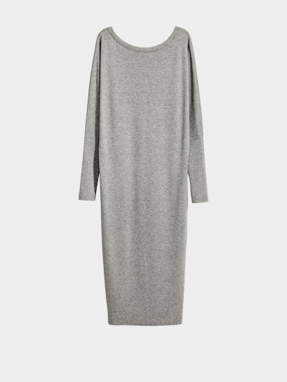 Сукня міді H&M модель 0460830_сірий — фото - INTERTOP