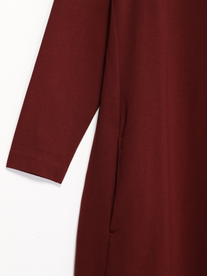 Платье миди H&M модель 0786336_т.бордовий — фото - INTERTOP