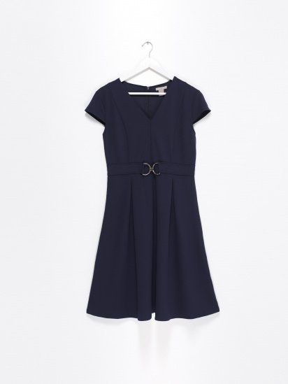 Сукня міді H&M модель 0859121_т.синій — фото - INTERTOP