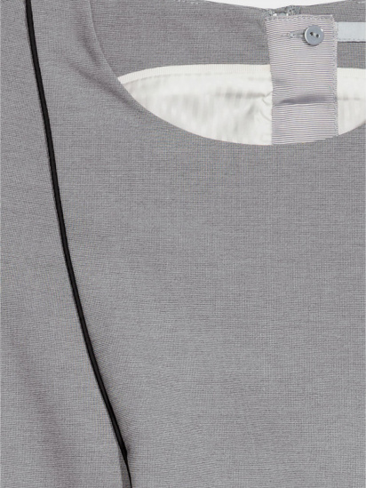 Платье миди H&M модель 0302440_сірий комб. — фото - INTERTOP