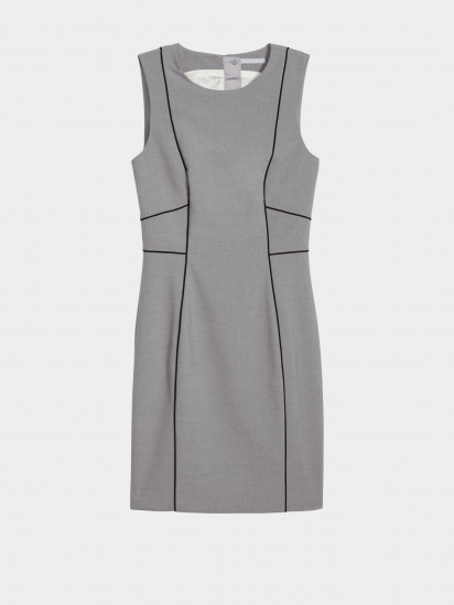 Сукня міді H&M модель 0302440_сірий комб. — фото - INTERTOP