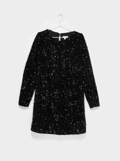 Платье миди H&M модель 0927519_чорний — фото - INTERTOP