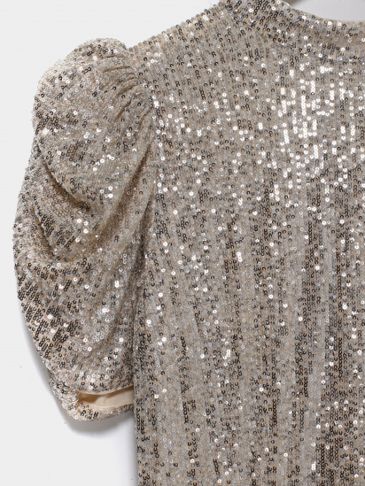 Сукня міді H&M модель 0931093_с.бежевий комб. — фото - INTERTOP