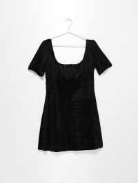 Чёрный - Платье мини H&M