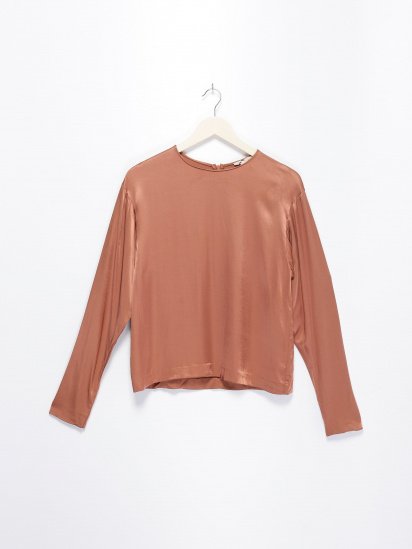Блуза H&M модель 0001005_коричневий — фото - INTERTOP
