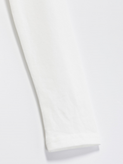 Лонгслив H&M модель 0238197_білий — фото - INTERTOP