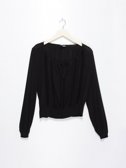 Блуза H&M модель 0354242_чорний — фото - INTERTOP