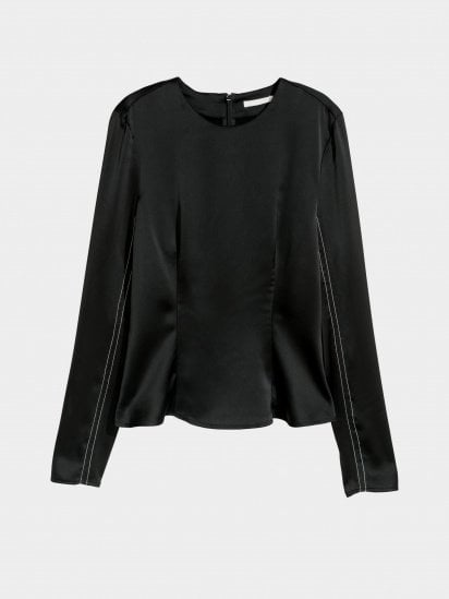 Блуза H&M модель 0584449_чорний — фото - INTERTOP
