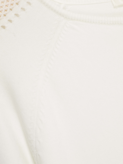 Лонгслів H&M модель 0390633_білий — фото - INTERTOP