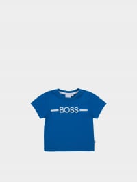 Синий - Футболка Boss
