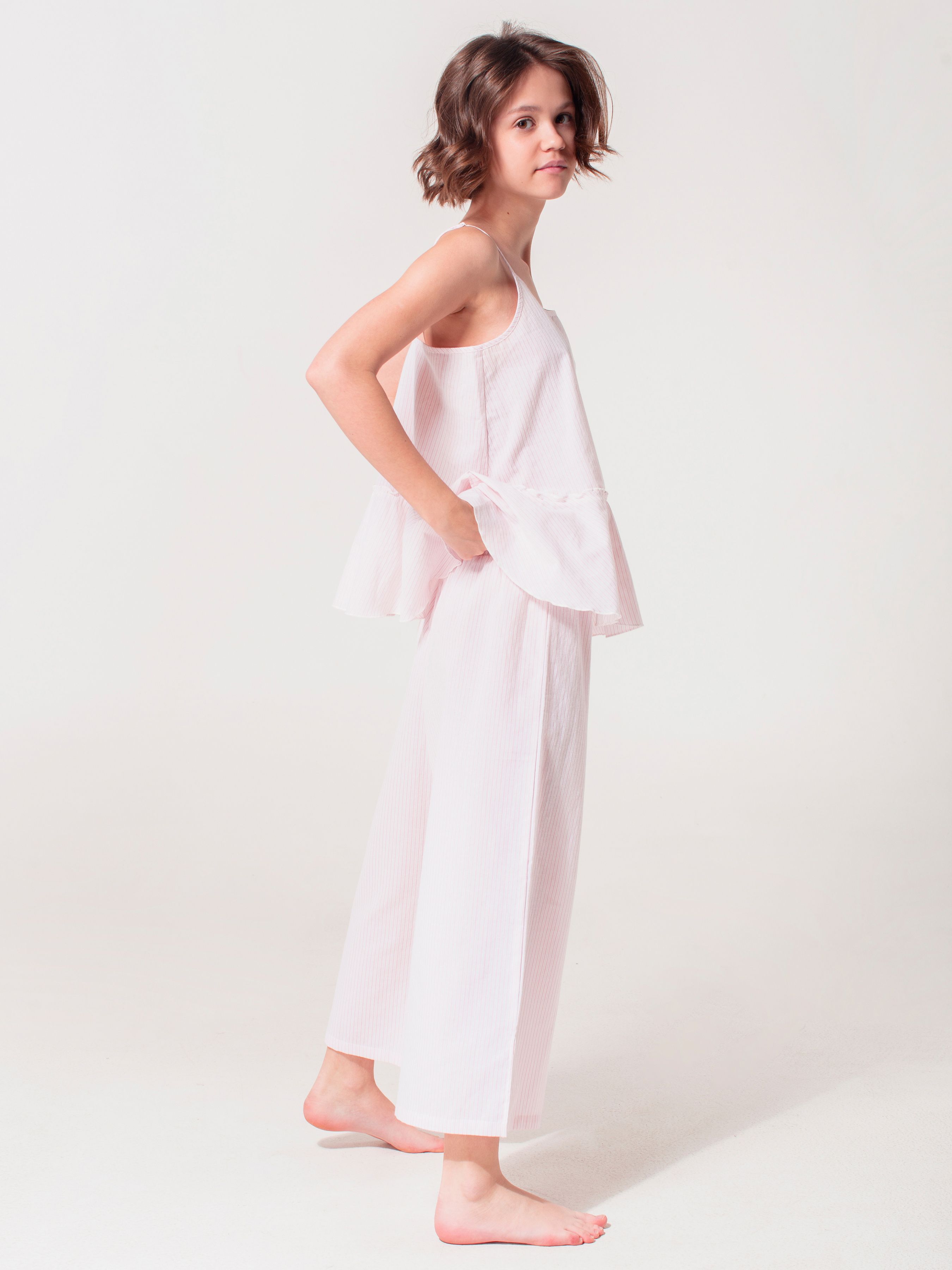 

brabrabra Низ пижамы (HOM2105010_pink) Для девочек, цвет - Розовый