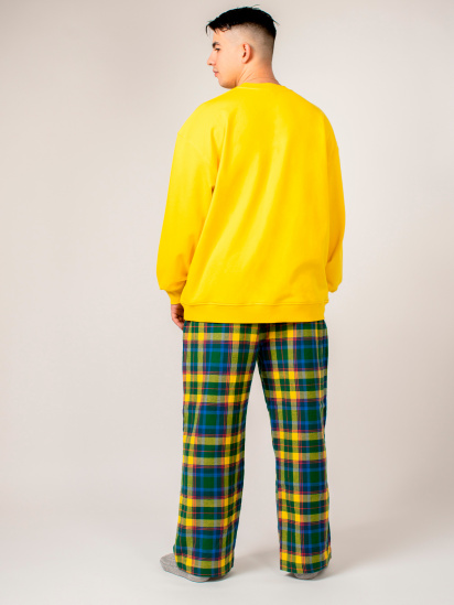 Низ пижамы brabrabra модель HOM2111010_yellow — фото 3 - INTERTOP