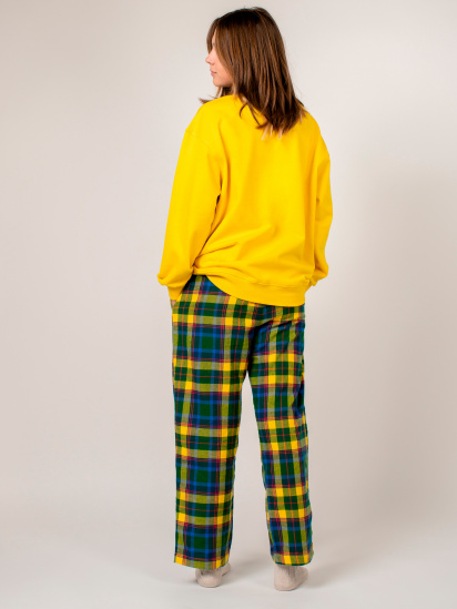 Низ пижамы brabrabra модель HOM2111010_yellow — фото 4 - INTERTOP