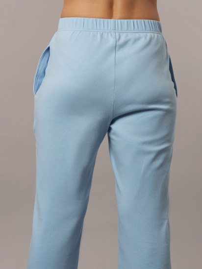 Штани для дому brabrabra модель HOM2213010_blue — фото 5 - INTERTOP