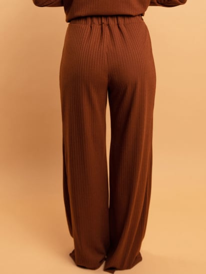 Штаны для дома brabrabra модель HOM2217010_Walnut — фото 4 - INTERTOP