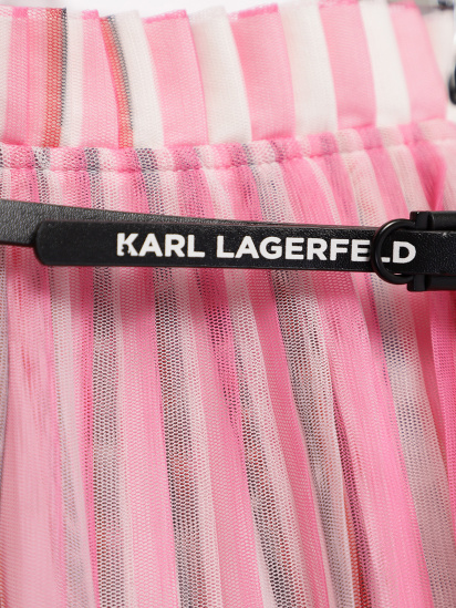 Юбка миди Karl Lagerfeld Kids модель Z13078/Z40 — фото 3 - INTERTOP