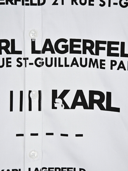 Сорочка з довгим рукавом Karl Lagerfeld Kids модель Z25317/M41 — фото 3 - INTERTOP