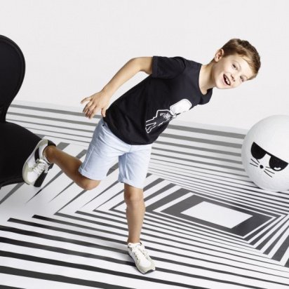 Шорти Karl Lagerfeld Kids модель Z24043/Z27 — фото 4 - INTERTOP