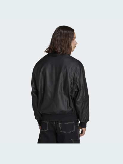 Куртка кожаная adidas Adicolor модель HR8936 — фото 3 - INTERTOP