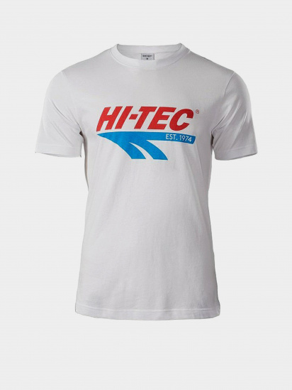 Футболка Hitec Petro модель RETRO-WHITE — фото - INTERTOP