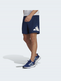 Синій - Шорти спортивні adidas