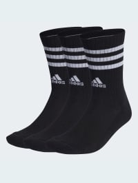 Чёрный - Набор носков adidas 3 Stripes