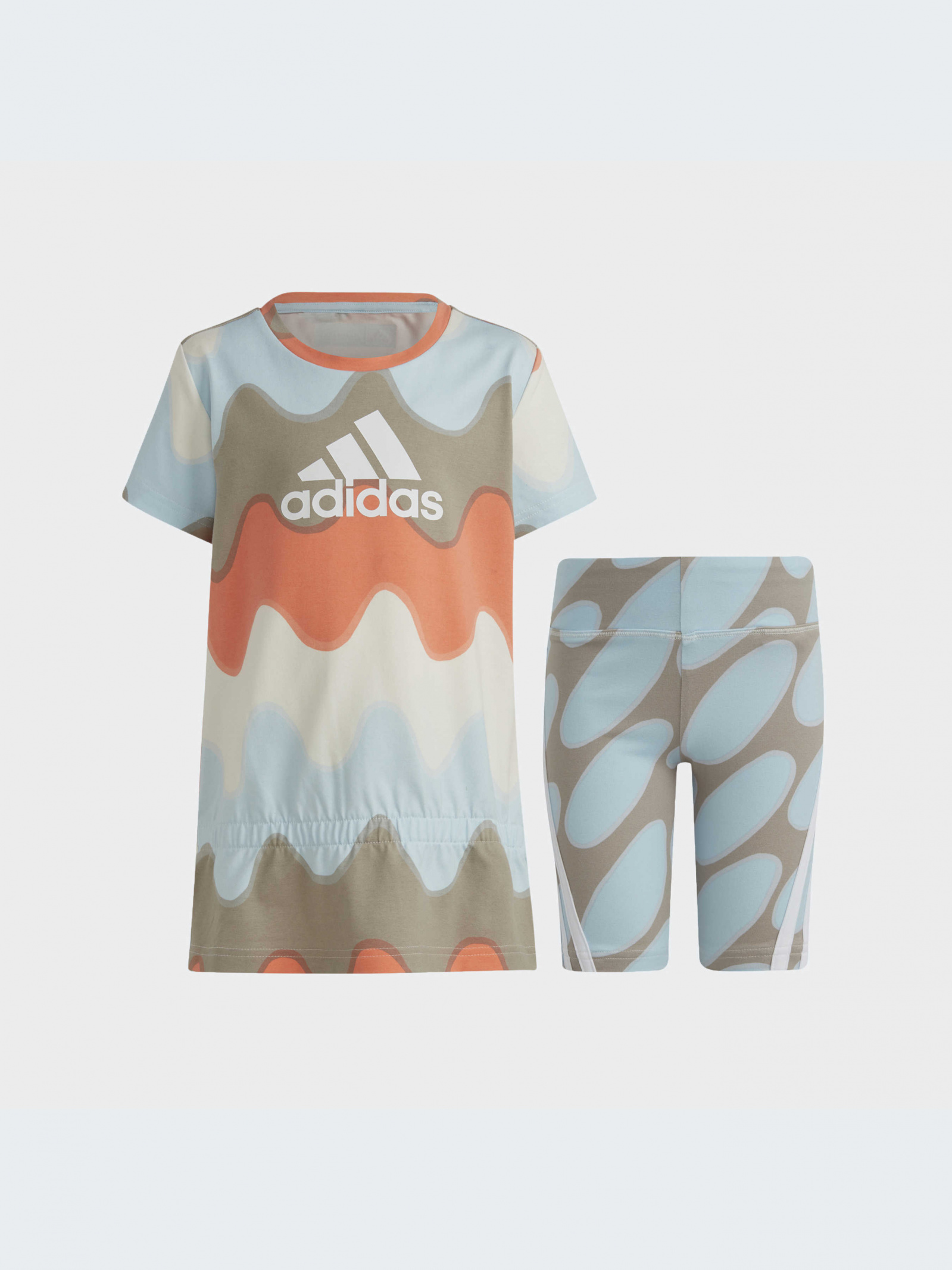 Костюм adidas x Marimekko IC3665-KZ для детей, цвет: Голубой - купить по  выгодной цене в Казахстане | INTERTOP