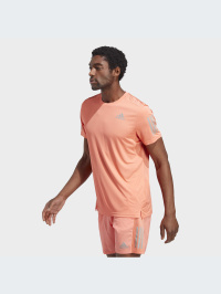 Оранжевый - Футболка спортивная adidas