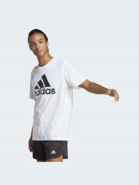 Белый - Футболка adidas