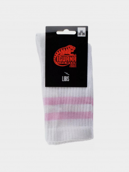 Шкарпетки Iguana Libis модель LIBIS-WHITE/POWDER PINK — фото 3 - INTERTOP