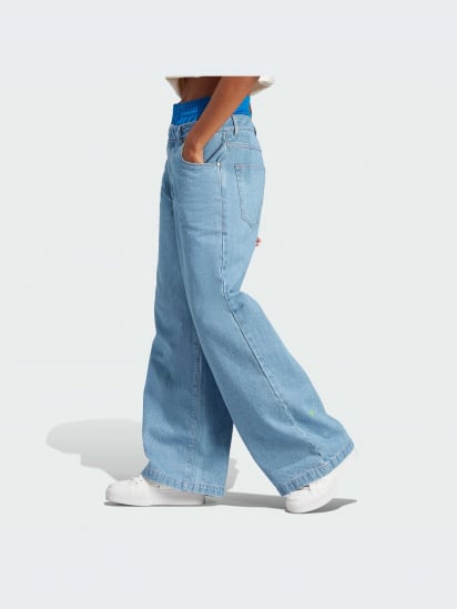Широкие джинсы adidas x KSENIASCHNAIDER модель IN0273 — фото - INTERTOP