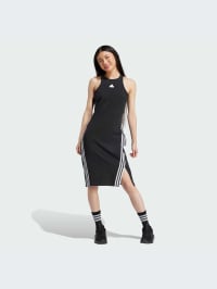 Чорний - Сукня міді adidas 3 Stripes