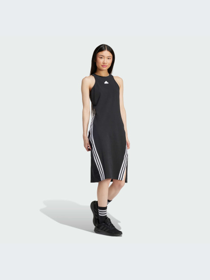 Платье миди adidas 3 Stripes модель IP1575 — фото 4 - INTERTOP