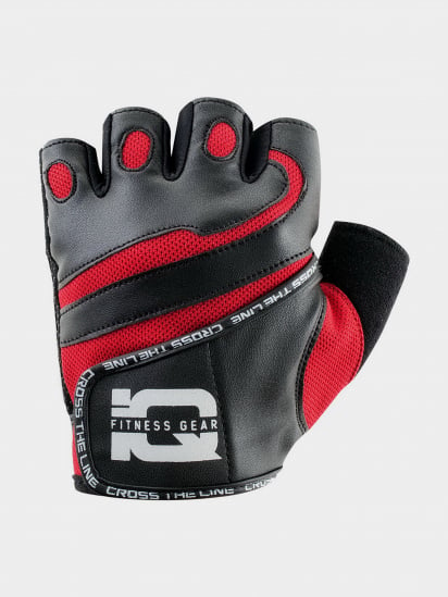Перчатки для спорта IQ Bright II модель BRIGHT II-BLACK/FIERY RED — фото - INTERTOP