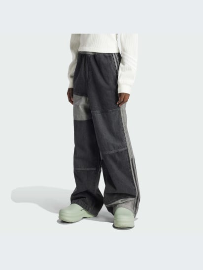 Широкие джинсы adidas x KSENIASCHNAIDER Patchwork модель IS0514 — фото - INTERTOP