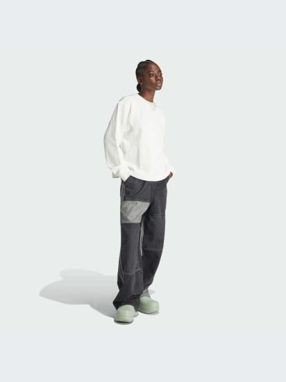 Широкие джинсы adidas x KSENIASCHNAIDER Patchwork модель IS0514 — фото 4 - INTERTOP