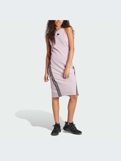 Платье миди adidas 3 Stripes модель IS3657 — фото - INTERTOP