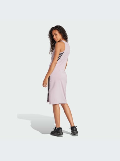Платье миди adidas 3 Stripes модель IS3657 — фото 3 - INTERTOP