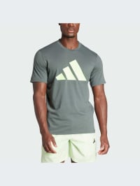 Сірий - Футболка спортивна adidas