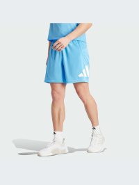 Синій - Шорти спортивні adidas