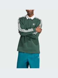 Зелёный - Поло adidas Adicolor