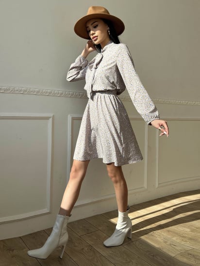 Платье мини Jadone Fashion модель Illa_sr — фото 4 - INTERTOP